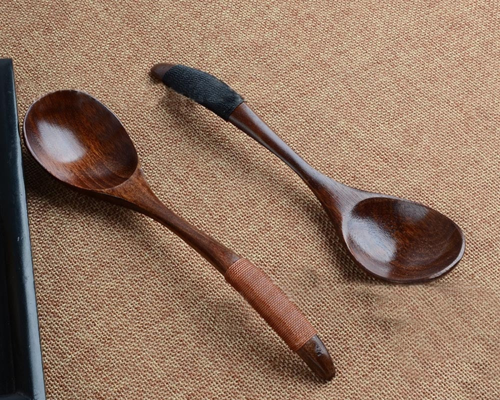 New Wooden Deep Spoons