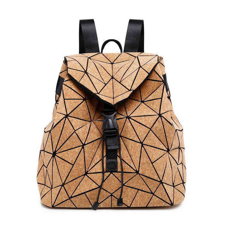 Diamond Geometric Cork School Bags