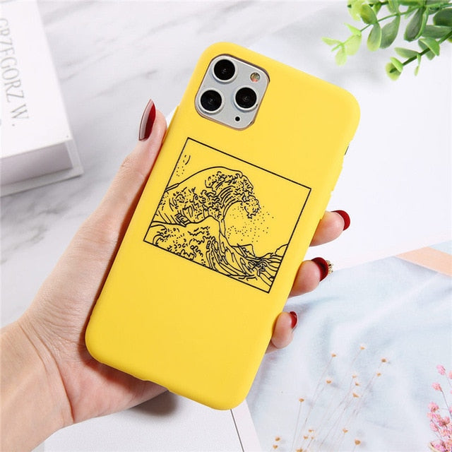 Silicone Soft TPU iPhone Cases