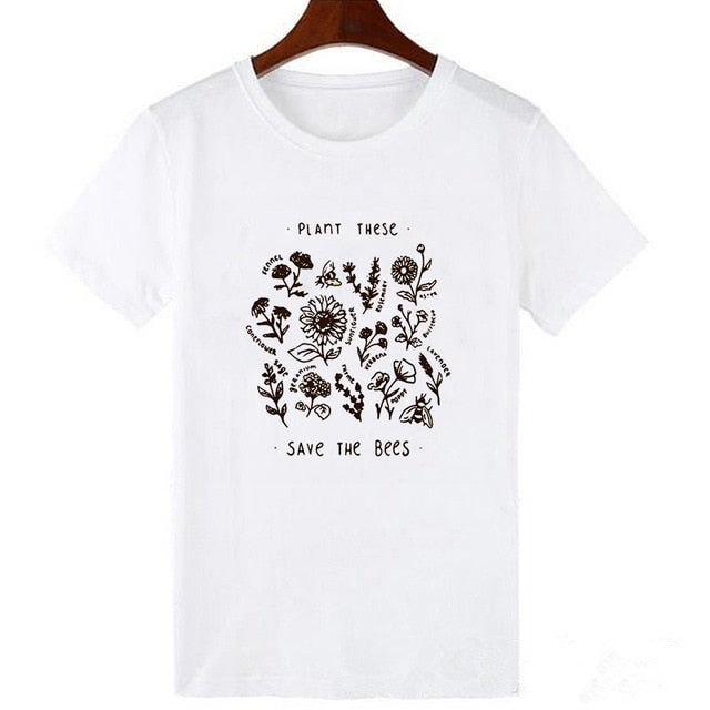 Women's Love All Animals Harajuku T-Shirt