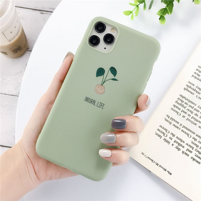 Silicone Soft TPU iPhone Cases