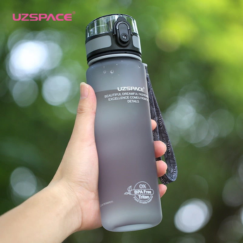 Portable Leak-proof Protein Shaker Water Bottle